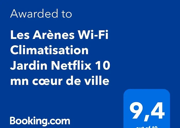 Les Arenes Wi-fi Climatisation Jardin Netflix 10 Mn Coeur De Béziers